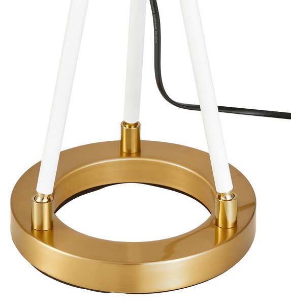 LAMPA NOCNA BIAŁO-ZŁOTA BELFORTE