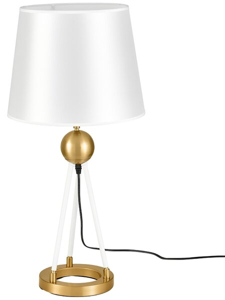 LAMPA NOCNA BIAŁO-ZŁOTA BELFORTE