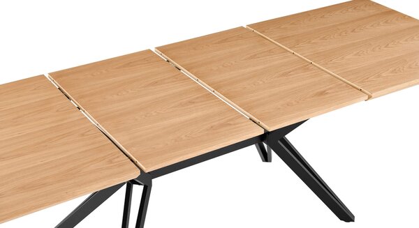 MebleMWM Stół rozkładany Lenny 160/260 | Dąb natural