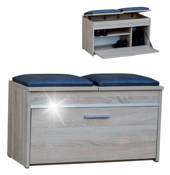 Szafka na buty 85 cm z siedziskiem do przedpokoju I ArtDHome