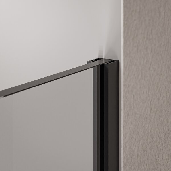 Ścianka prysznicowa Walk-In EX102 - przezroczyste bezpieczne szkło 10 mm - powłoka Nano - różne szerokości