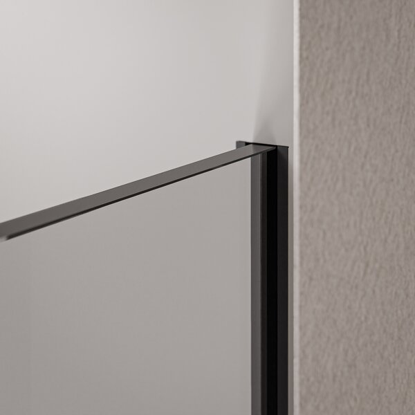 Ścianka prysznicowa Walk-In EX102 - przezroczyste bezpieczne szkło 10 mm - powłoka Nano - różne szerokości