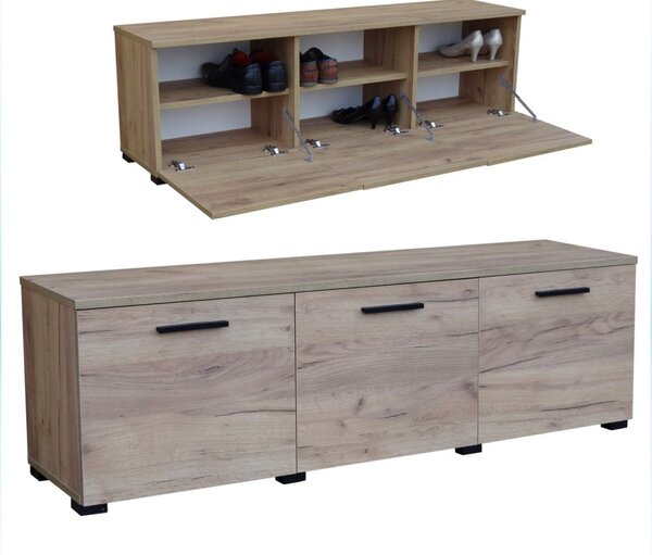 Szafka na buty 150 cm do przedpokoju I ArtDHome