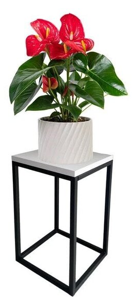 Kwietnik stojący 42 cm czarny I ArtDHome
