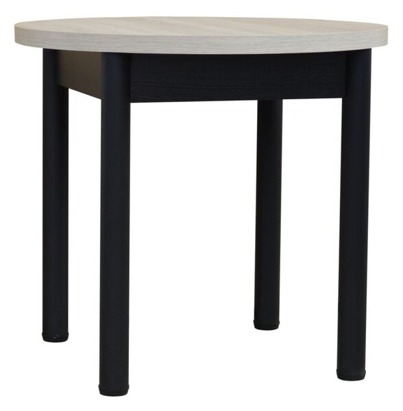 Stół 80 cm okrągły nierozkładany, blat 1,8 cm, nogi Metalowe „ Okrągłe ” I ArtDHome