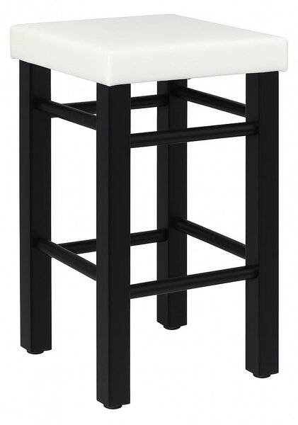 Taboret WĘZEŁ 30 cm – podwójna konstrukcja poprzeczna | ArtD Home