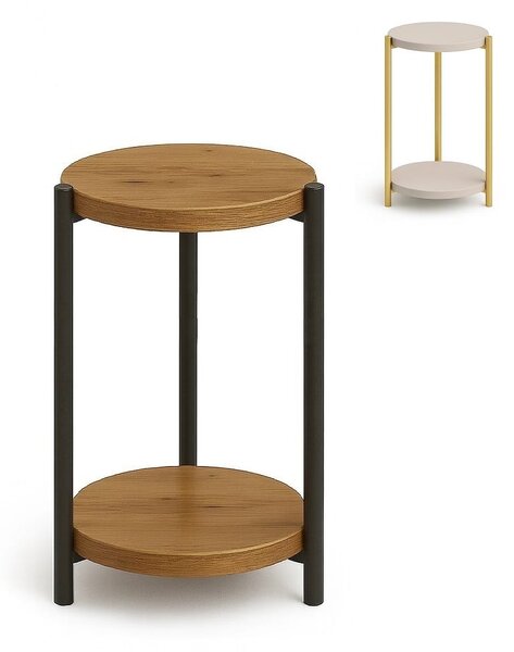Kwietnik 28 cm okrągły wysokość 55 cm nogi Metalowe I ArtDHome