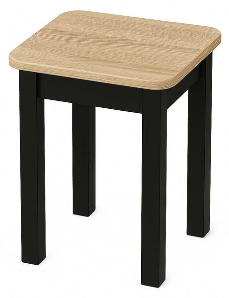 Taboret PROSTY 30 cm – klasyczna konstrukcja na 4 nogach | ArtD Home