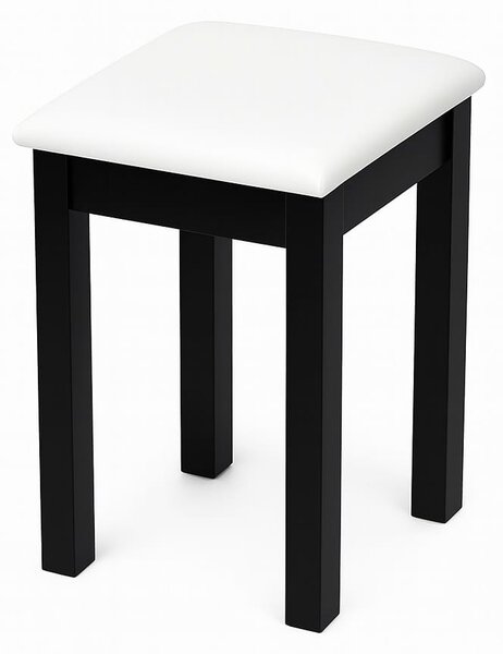 Taboret PROSTY 30 cm –siedzisko na drewnianych nogach | ArtD Home