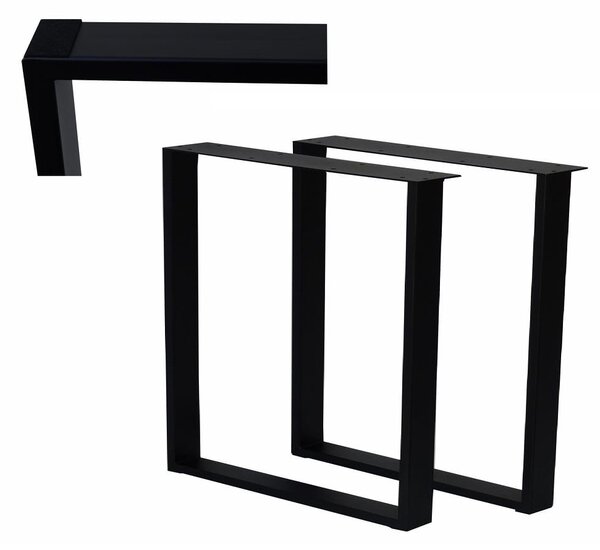 Nogi metalowe „ U ” 60 cm do Ławy, Stołu, Stolika LOFT INDUSTRIAL I ArtDHome