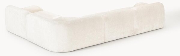 Narożna sofa modułowa (4-osobowa) Teddy-Bouclé Wolke