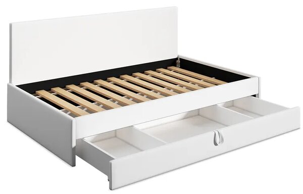 Różowa sofa młodzieżowa z oparciem C2-C39