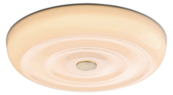 Lampa Sufitowa Halo Design, WAVE, ściemnialny, biały, salon, szkło, design