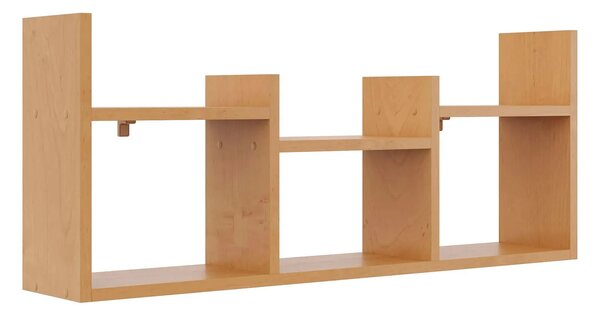 Minimalistyczna nadstawka na biurko olcha L4-S81