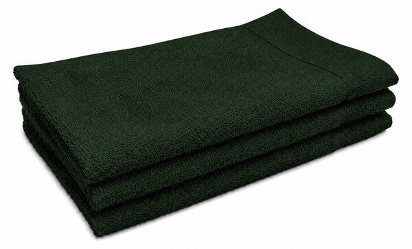 Ręcznik Classic mały ciemnozielony 30x50 cm, 100% bawełna