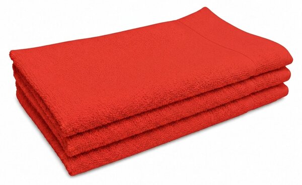 Ręcznik Classic mały czerwony 30x50 cm, 100% bawełna