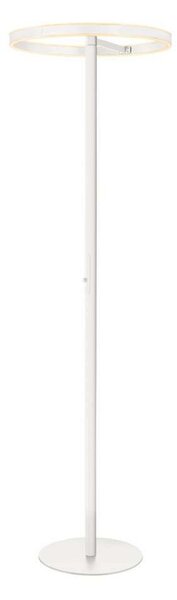 Lampa Podłogowa SLV, One Straight, ściemnialny, biały, salon, metal, nowoczesny