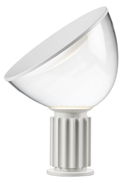 Lampa Stołowa FLOS, Taccia small, ściemnialny, biały, salon, metal, design