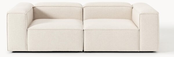Sofa modułowa z mieszanki lnu Lennon (3-osobowa)