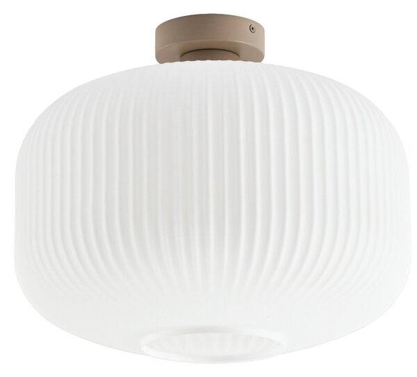 Lampy sufitowe NOLA, Evey, ściemnialny, biały, salon, szkło, skandynawski