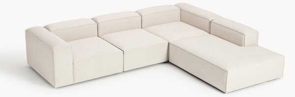 Sofa modułowa XL z mieszanki lnu Lennon (4-osobowa)