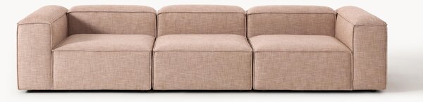 Sofa modułowa z mieszanki lnu Lennon (4-osobowa)