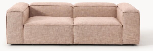 Sofa modułowa z mieszanki lnu Lennon (3-osobowa)