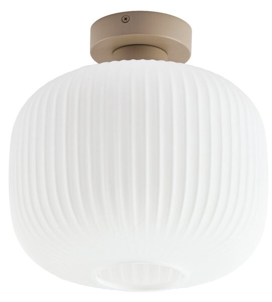 Lampy sufitowe NOLA, Evey, ściemnialny, biały, salon, szkło, skandynawski