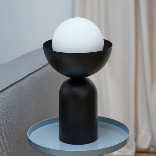 OSRAM Lampa stołowa Decor Bowl, czarny, salon / jadalnia, metal, nowoczesny