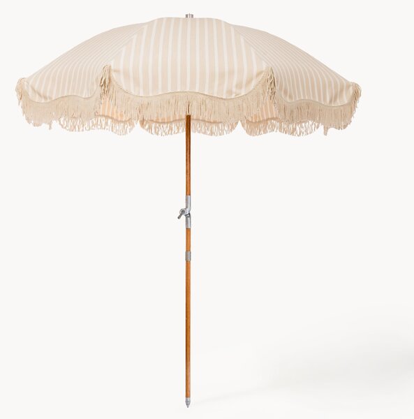 Parasol ogrodowy z frędzlami Retro, Ø 180 cm