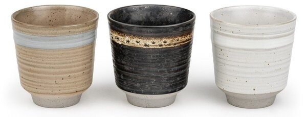 Filiżanki ceramiczne zestaw 3 szt. 200 ml Jari – Bredemeijer