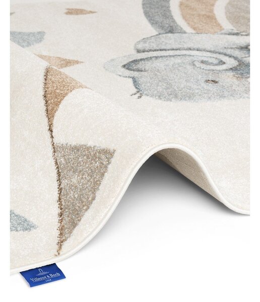 Kremowy dywan dziecięcy 160x230 cm Walk like an Elephant Rainbow Party – Villeroy&Boch