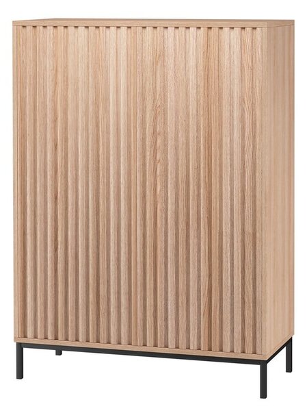 Szafka w dekorze dębu w naturalnym kolorze 80x110 cm Celine – Støraa