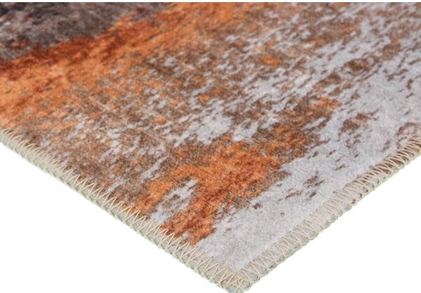Czerwono-niebieski dywan odpowiedni do prania 150x80 cm – Vitaus