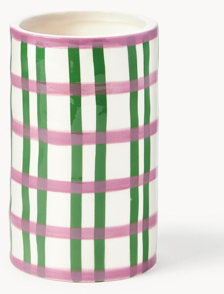 Ręcznie wykonany wazon z porcelany Clash, W 13 cm