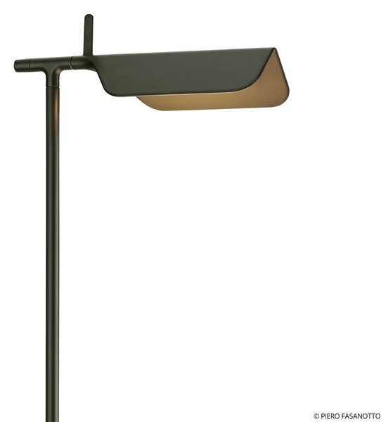 Lampa Podłogowa FLOS, Tab F, zielony, salon, metal, design