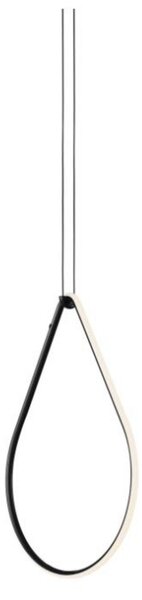 Lampa Wisząca FLOS, czarny, salon, aluminium