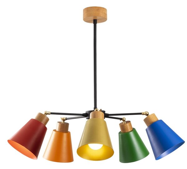 Lampa wisząca z metalowym kloszem ø 58 cm Manavgat – Opviq lights