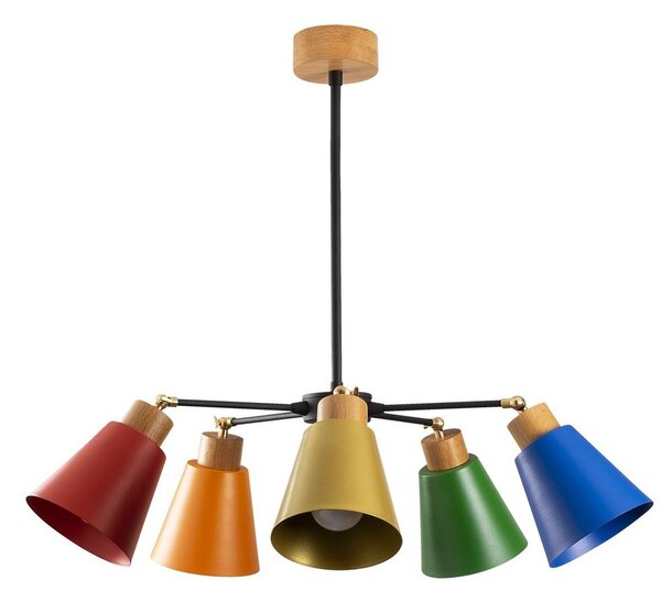 Lampa wisząca z metalowym kloszem ø 58 cm Manavgat – Opviq lights