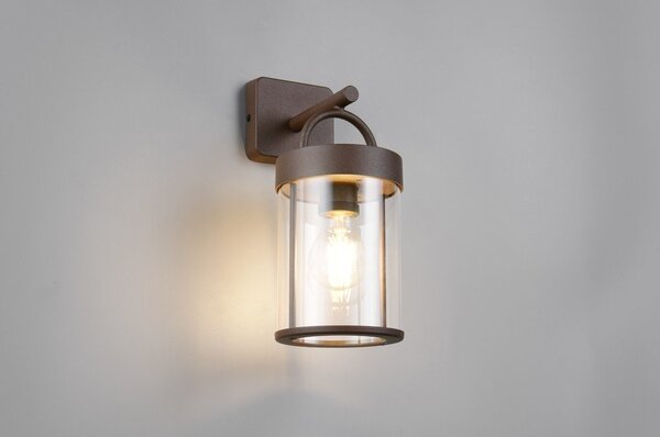 Zewnętrzna lampa ścienna (wysokość 29 cm) Almeria – Reality