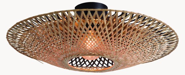 Lampa sufitowa z drewna bambusowego Kalimantan