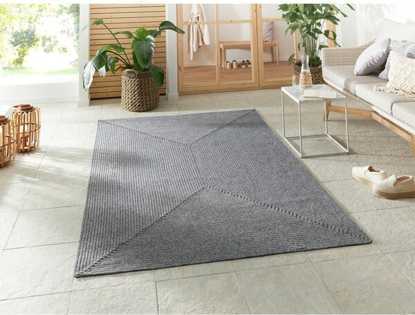 Szary chodnik odpowiedni na zewnątrz 200x80 cm – NORTHRUGS