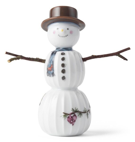 Porcelanowa figurka świąteczna (wysokość 11,5 cm) Hammershøi Snowman – Kähler Design