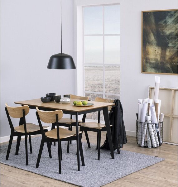 Stół w dekorze dębu Actona Roxby, 120x80 cm