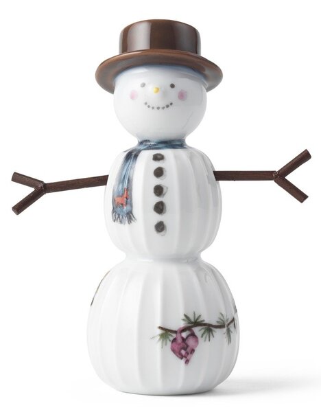 Porcelanowa figurka świąteczna (wysokość 11,5 cm) Hammershøi Snowman – Kähler Design