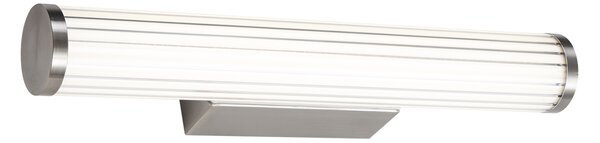 Lampa ścienna w stylu retro Gunmetal 40,4 cm z LED IP44 - Coco