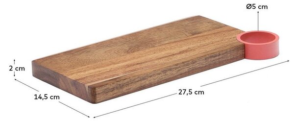 Drewniana deska do serwowania 27 x 14 cm Zairin – Kave Home
