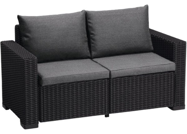 Keter sofa ogrodowa California 141 x 68 x 72 cm, grafit