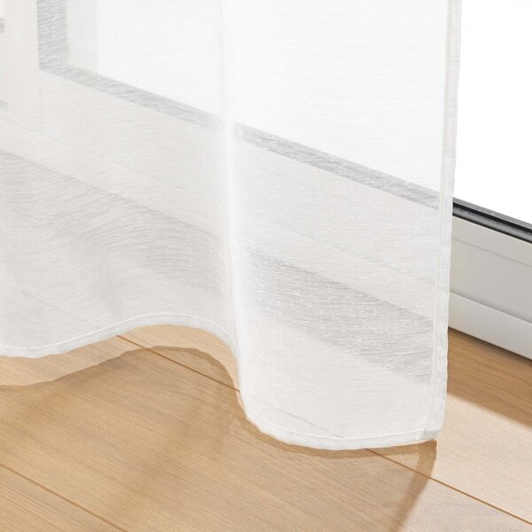 Biała firanka z woalu 300x240 cm Lissea – douceur d'intérieur