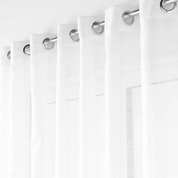 Biała firanka z woalu 300x240 cm Lissea – douceur d'intérieur